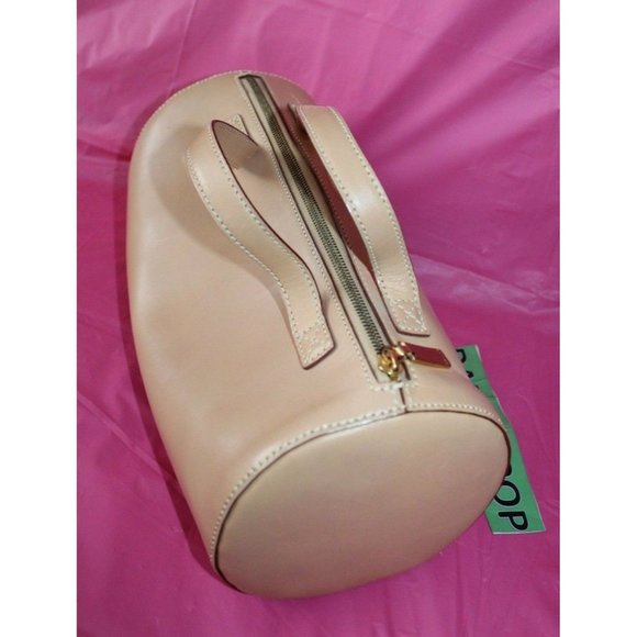 Celine Barrel Bag Women's Beige Leather Handbag - Picture 3 of 11